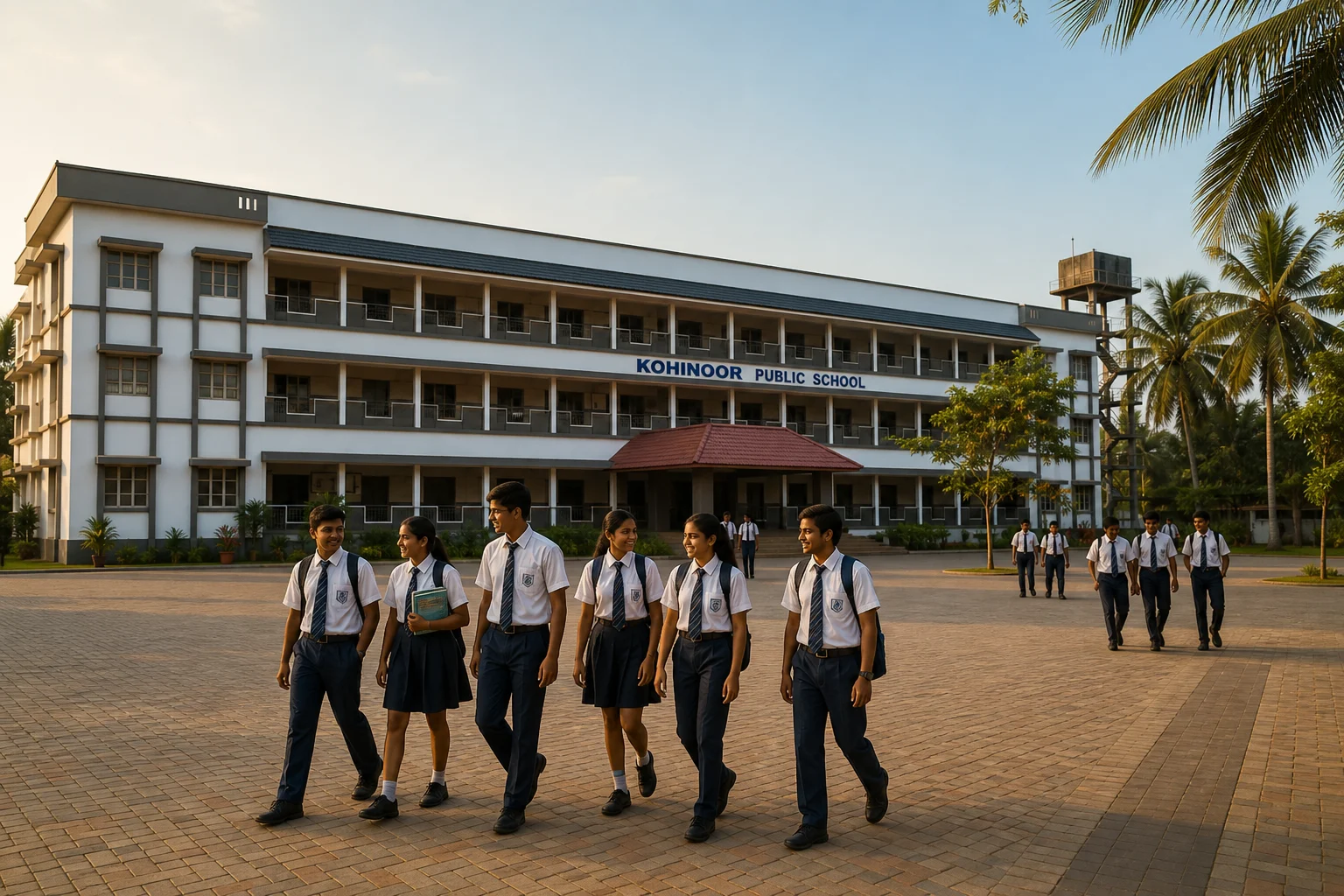 Campus life at Kohinoor Public School
